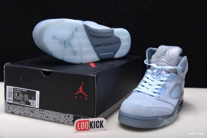 Cheap Husky Air DD9336-400 Jordan 5 Retro (W) Bluebird 0801